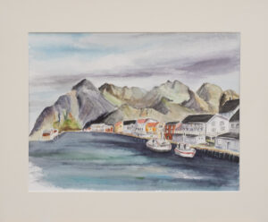 Aq_L_Lofoten 36 x 48 cm