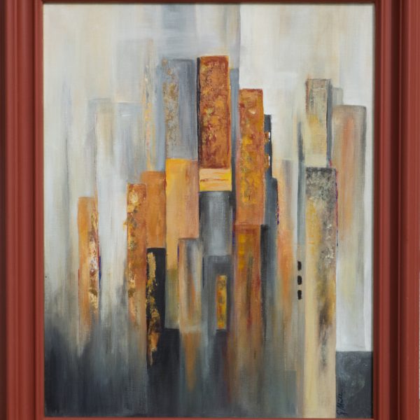 AaL_Abstrakt_Skyline 50 x 60 cm