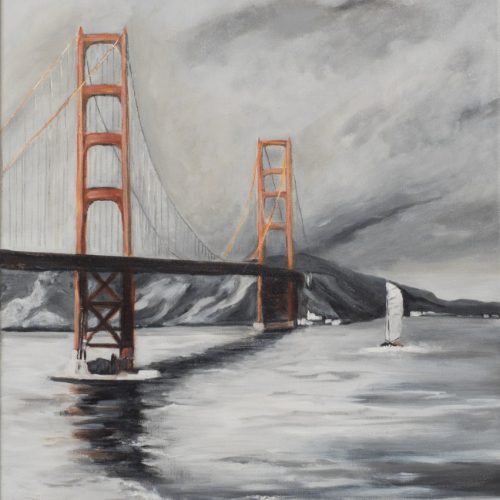 AaL-SA_Golden Gate Diptychon 70 x 100 cm