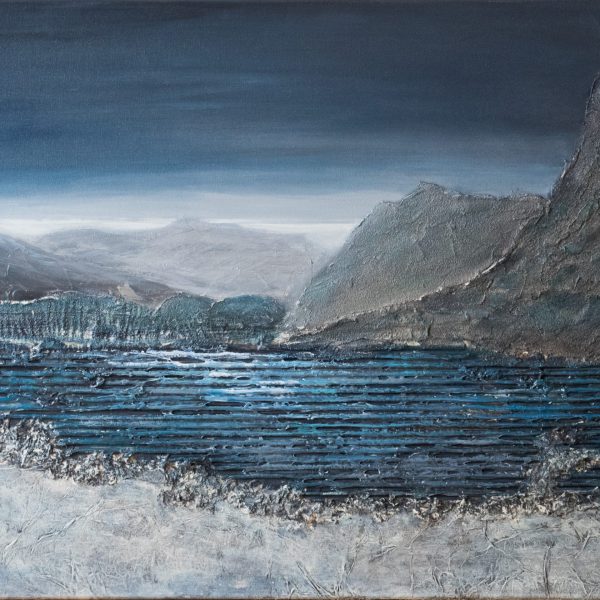 Fjord in Norwegen 60 x 80 cm